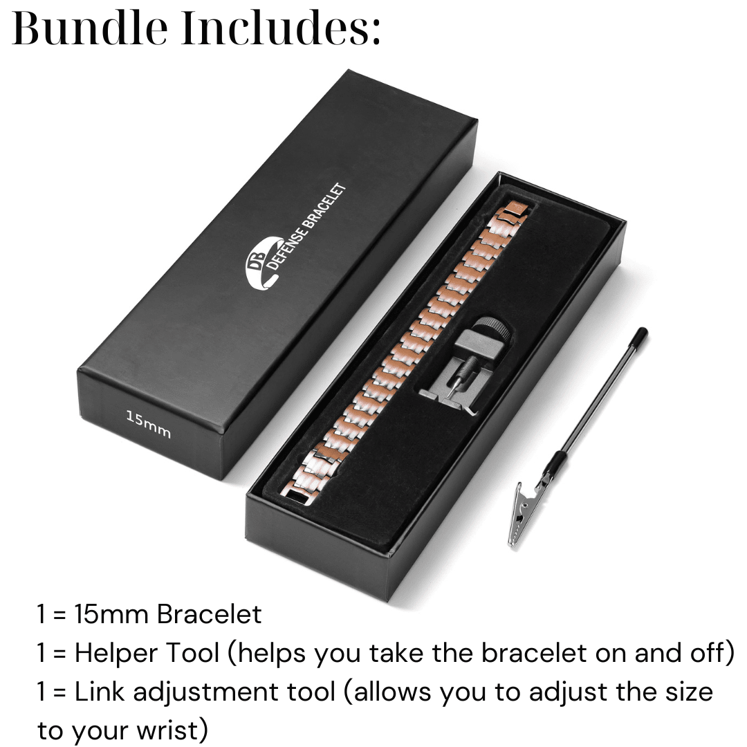 Pure Copper EMF Defense Magnetic Bracelet Your Emf Shield 