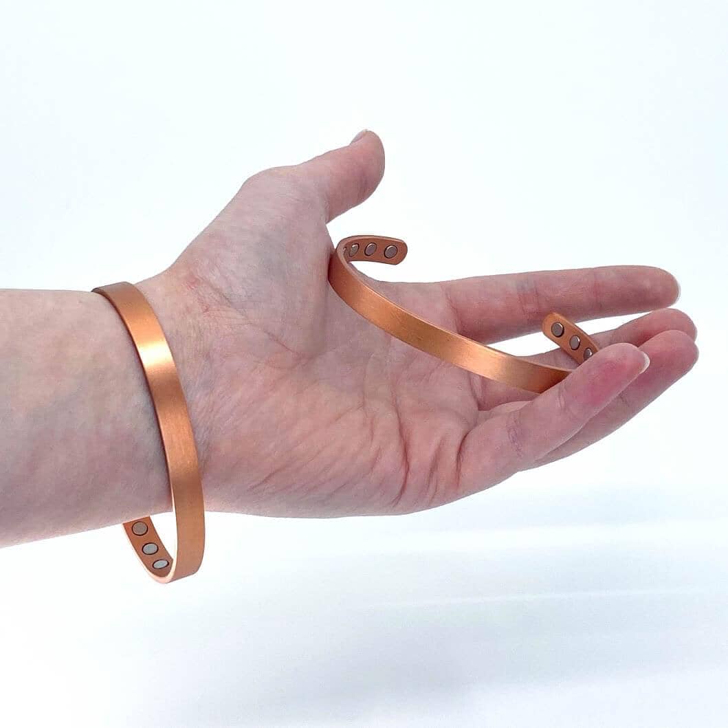 Pure Copper Magnetic Bracelet - 2 Designs DG Your Emf Shield 
