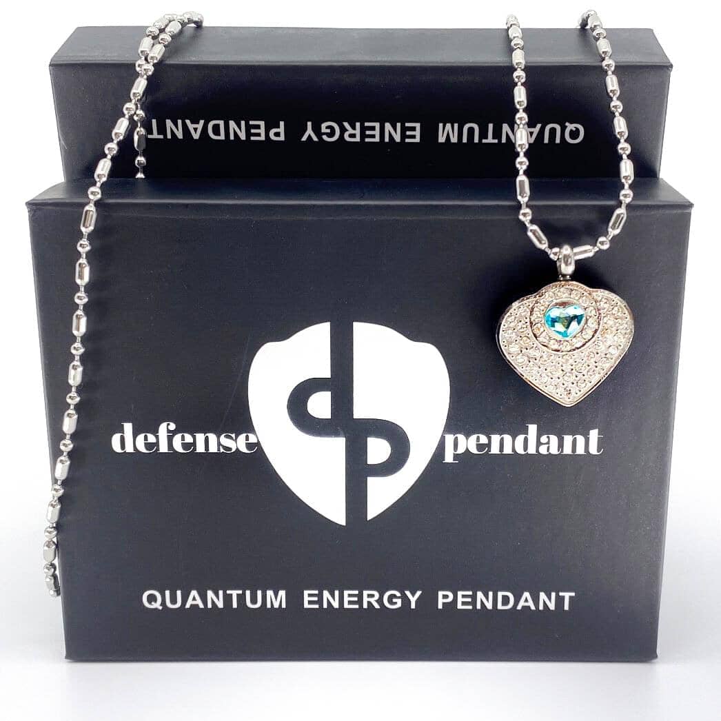 Special Edition: Heart Shaped Energy Defense Pendant 22MM Your Emf Shield 