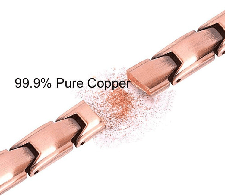 Pure Copper EMF Defense Magnetic Bracelet Your Emf Shield 