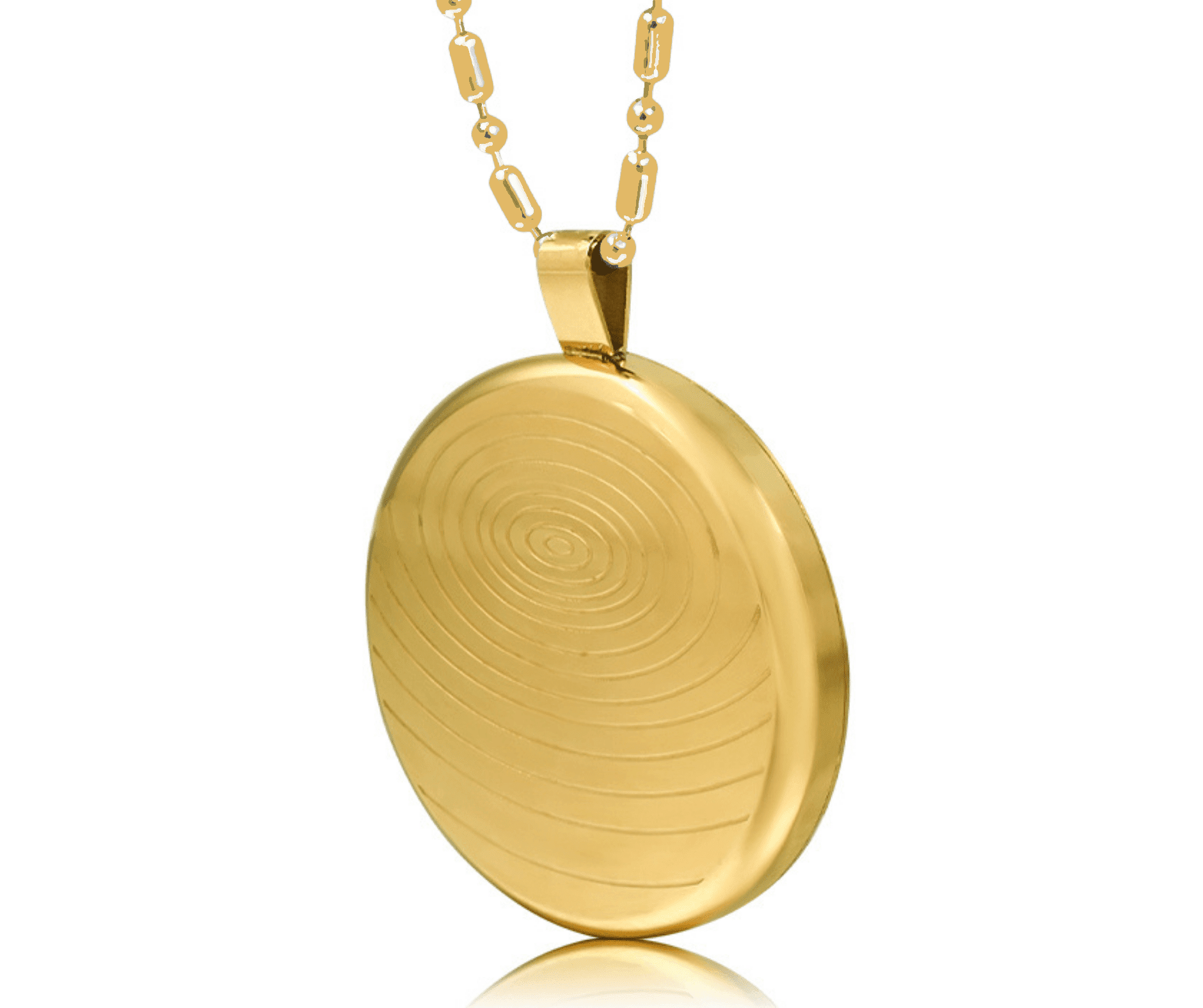 Defense Pendant 1.1 - DG Your Emf Shield Gold Tone 29 MM 