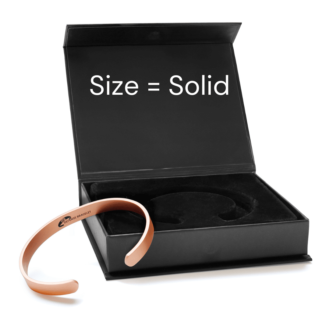 Pure Copper EMF Defense Magnetic Bracelet Your Emf Shield 