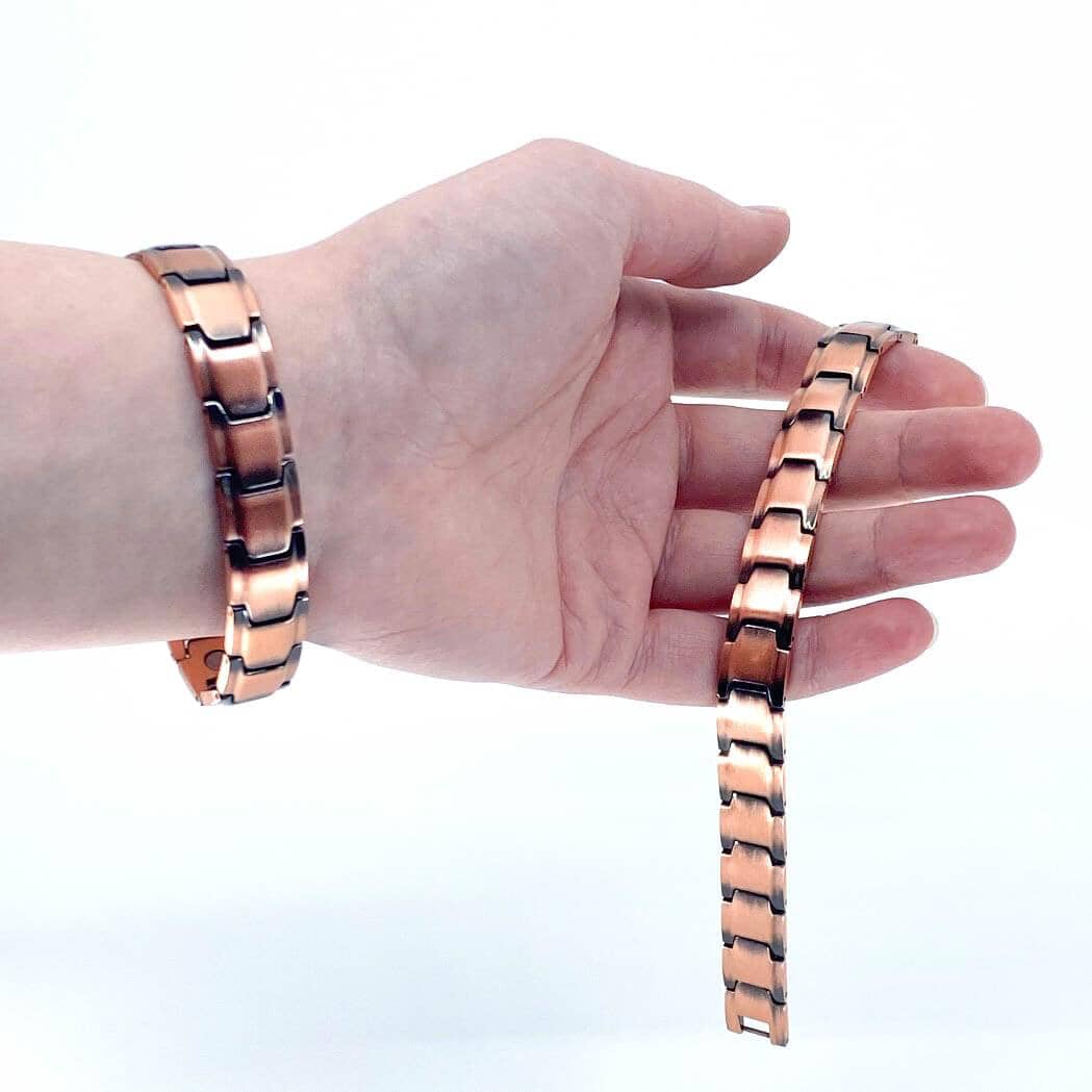 Pure Copper Magnetic Bracelet - 2 Designs DG Your Emf Shield 
